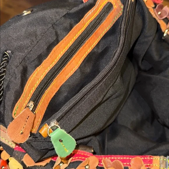 Floral Multicolor Women's Boho Bag - Picture 4 of 10